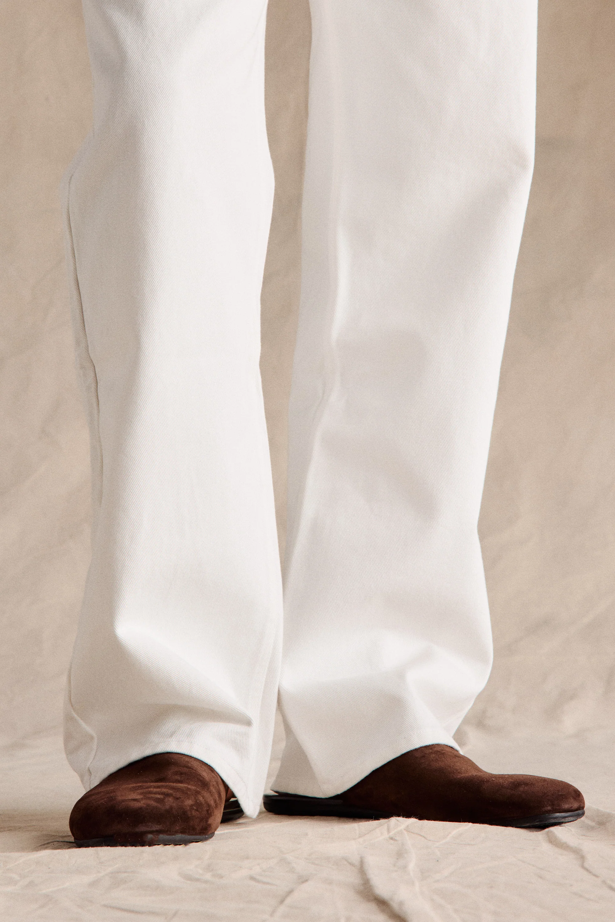 Riviera Relaxed Straight Leg Jeans | White - Image 5
